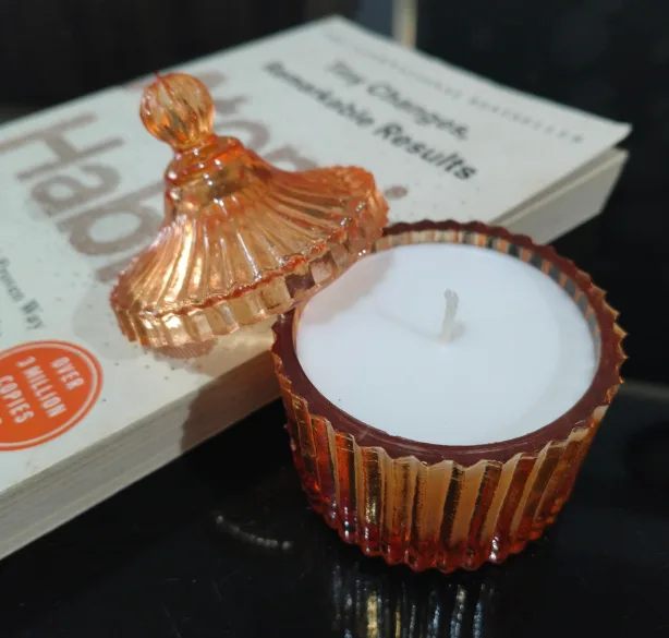 Candy Jar Glow Candle