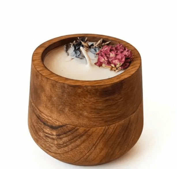 Wooden Scented Candle