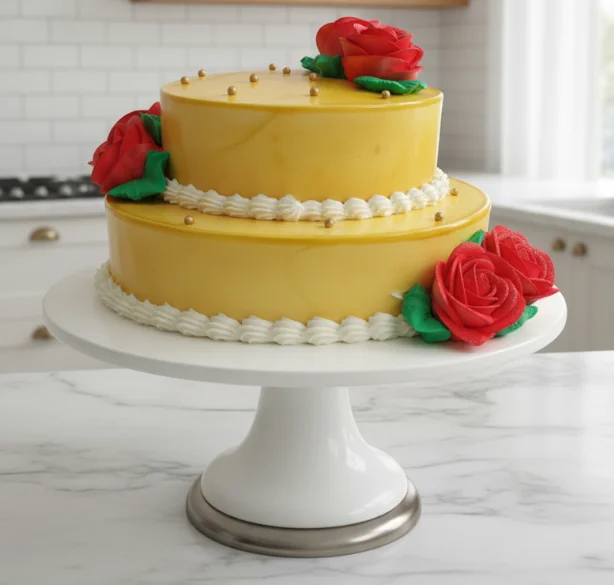 Sunshine Rose Layered Cake