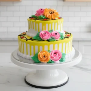 Blossom Delight Layered Cake