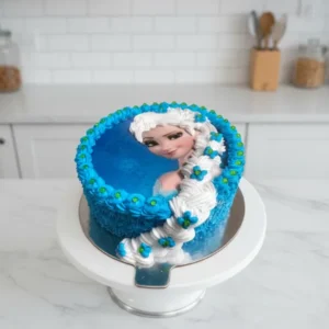 Cheerful Barbie Theme Cake