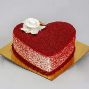Red Velvet Heart Shape Cake