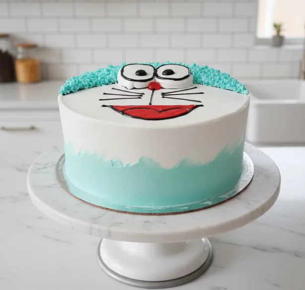 Cute Doraemon Cake