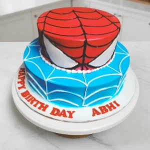 Spider Hero Birthday Cake
