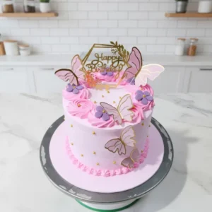 Dreamy Butterfly Celebration Cake