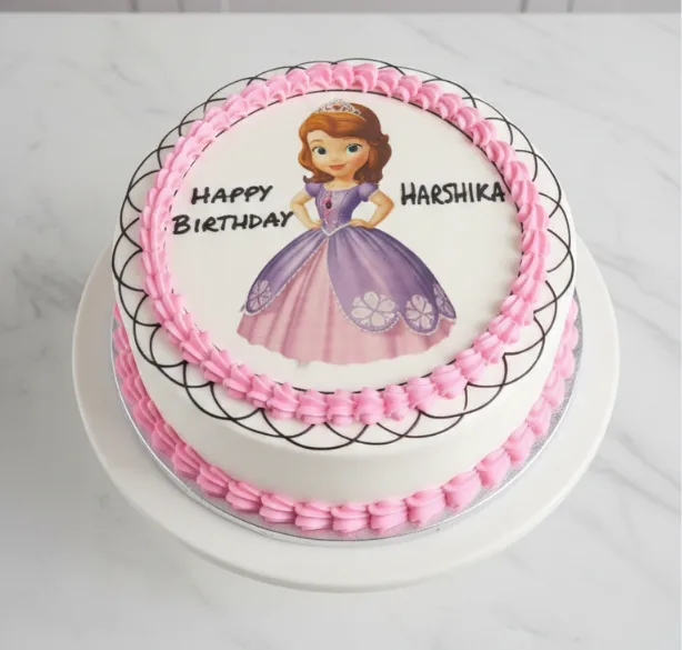 Barbie Birthday Cake