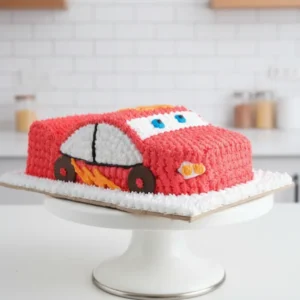 Car-Shaped Theme Cake