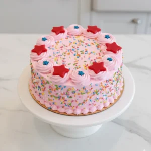 Designer Strawberry Cake