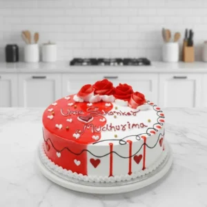 Designer Anniversary Cake