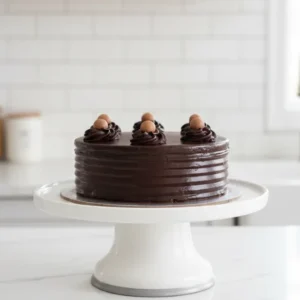 Chocolate Truffle Ganache Cake
