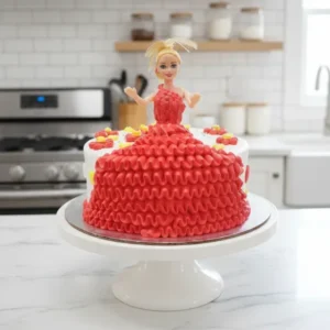 Barbie Doll Cake