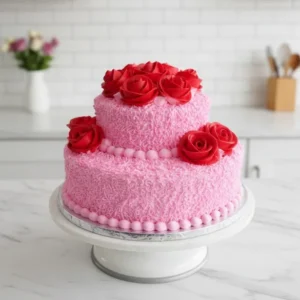 Blush N Roses Celebration Cake