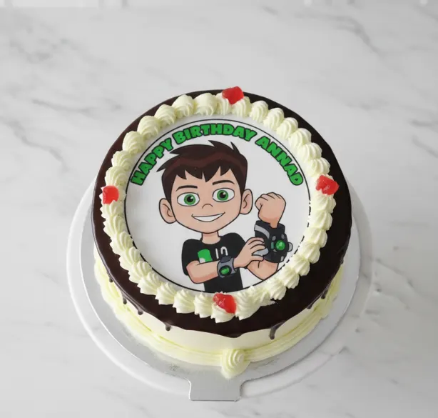 Ben 10 Photo Cake