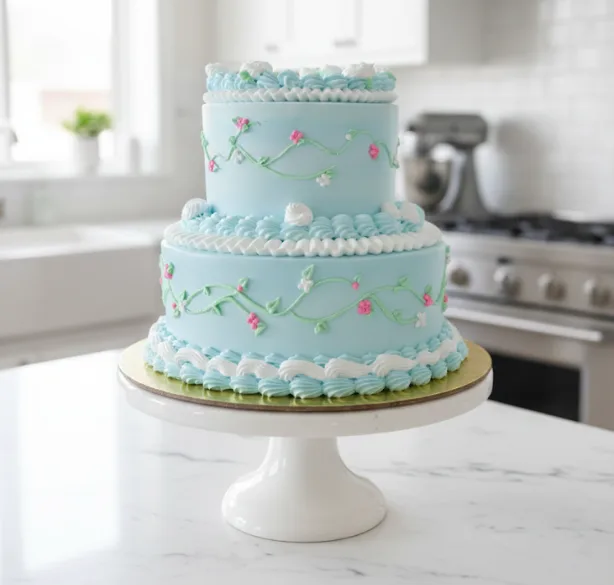 Pastel Garden Layer Cake 1