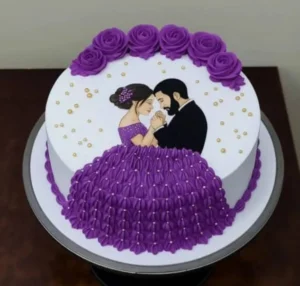 Forever Together Celebration Cake