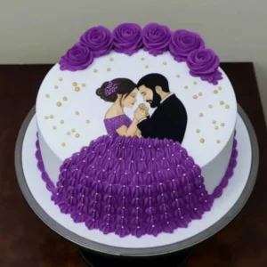 Forever Together Celebration Cake