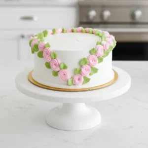 Floral Charm Celebration Cake
