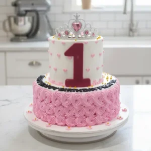 Princess First Birthday Cake