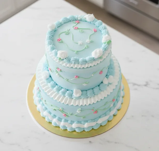 Pastel Garden Layer Cake