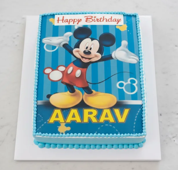 Mickey Magic Birthday Cake