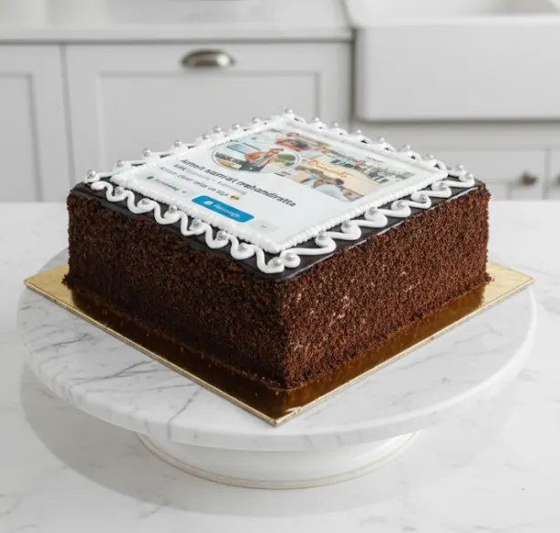 Social Spotlight Celebration Cake 2