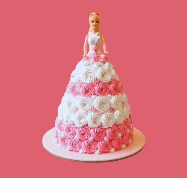 Princess Rosette Doll Cake